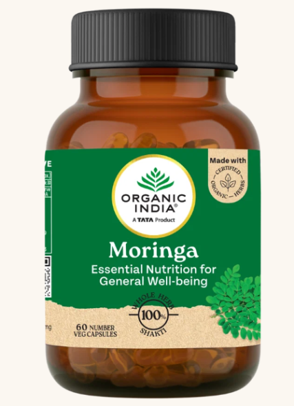 Моринга капсулы Органик Индия (Moringa Organic India) 60 капсул