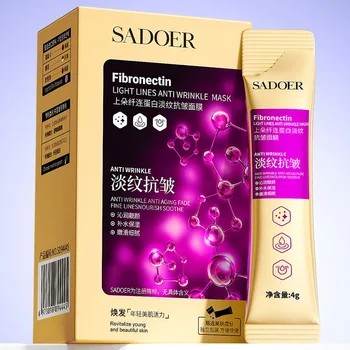 Маска косметическая Омоложение в стиках (Sadoer Light lines anti wrinkle mask Fibronectin) 4 г х 20 шт