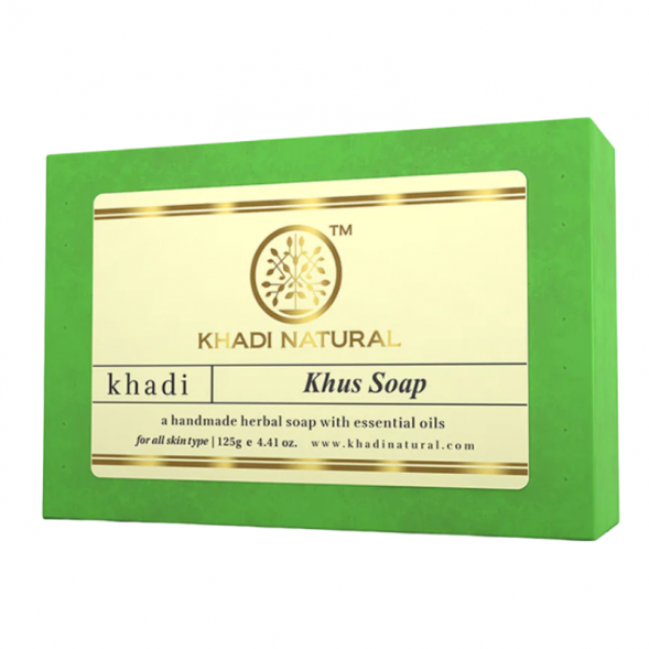 Мыло Хус Кхади (Khus soap Khadi) 125 г