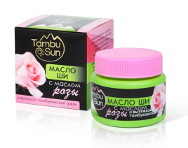 Масло Ши для лица с маслом розы (TambuSun) 50 мл