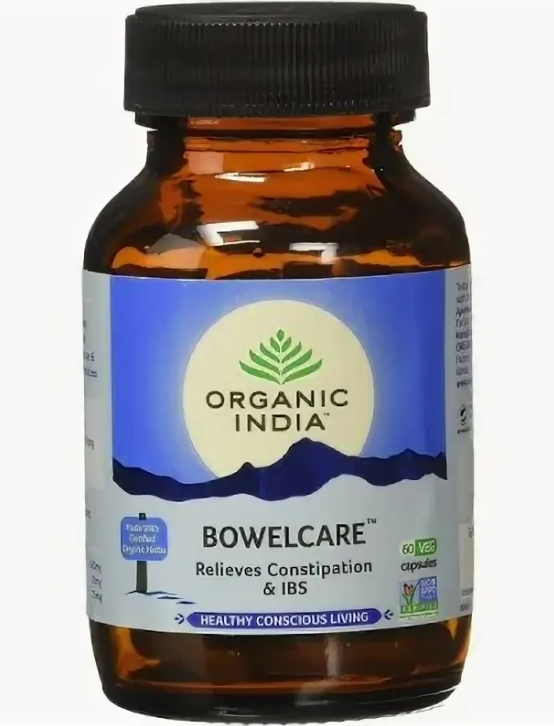 Капсулы для кишечника Бауэлкеа Органик Индия (Bowelcare Organic India) 60 капсул
