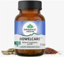 Капсулы для кишечника Бауэлкеа Органик Индия (Bowelcare Organic India) 60 капсул