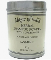 Шампунь сухой травяной Жасмин (Jasmine Shampoo Powder Magic of India) 50 г 