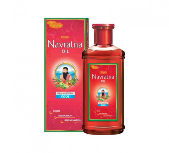 Навратна массажное масло для головы и тела Химани (Navratna Oil Himani) 90 мл