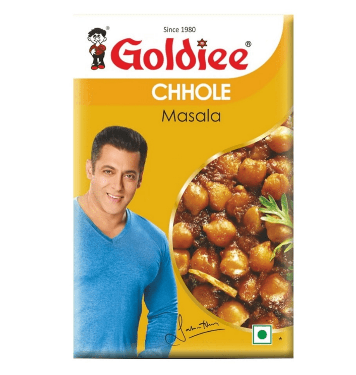 Приправа для чечевицы Чхоле масала Голди (Chhole Masala Goldiee) 100 г
