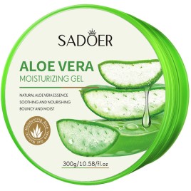 Гель Алоэ Вера для лица увлажняющий (Aloe vera moisturizing gel Sadoer) 300 г