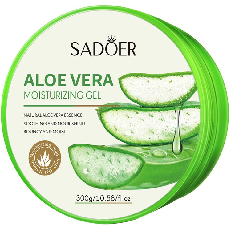 Гель Алоэ Вера для лица увлажняющий (Aloe vera moisturizing gel Sadoer) 300 г