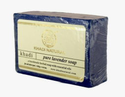 Мыло Лаванда Кхади (Khadi Lavender soap) 125 г