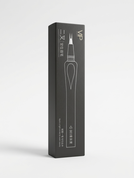 Карандаш для бровей 003 черный с двойной кисточкой водостойкий (Brow stick VIP 003) 0,8 мл