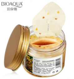 Маска для кожи вокруг глаз с экстрактом золотого османтуса (Bioaqua Eye Mask Golden Osmanthus Moisturizing) 140 г 80 шт