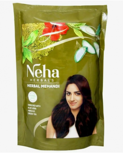 Хна натуральная для волос Хербал Механди Неха (Herbal Mehandi hair Neha) 140 г — 