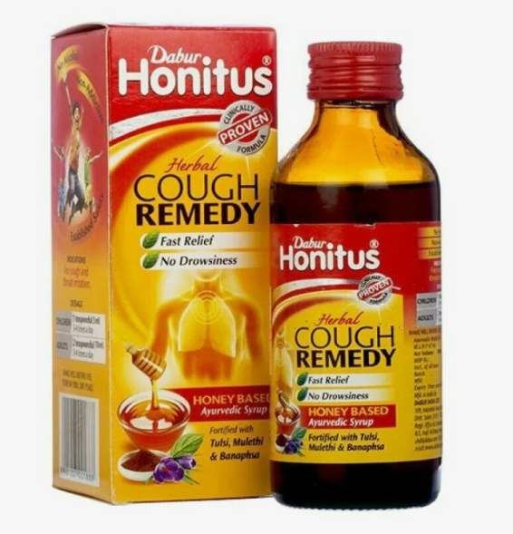 Хонитус сироп от кашля Дабур (Honitus Cough Syrup Dabur) 100 мл