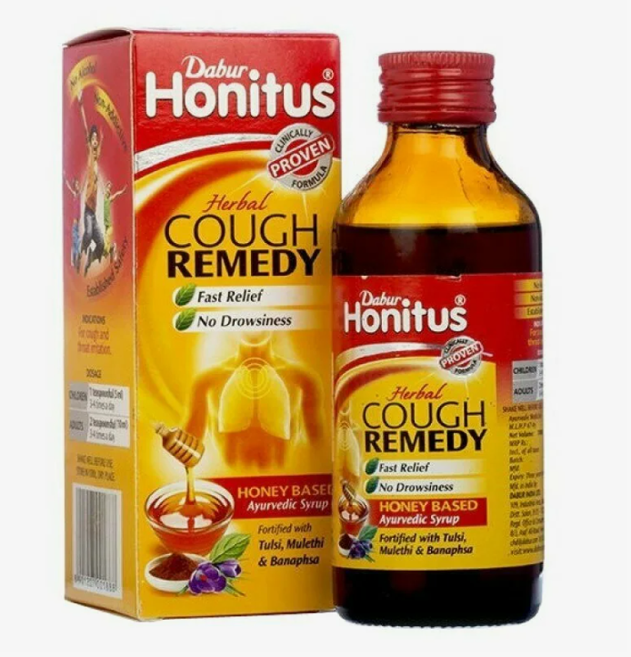 Хонитус сироп от кашля Дабур (Honitus Cough Syrup Dabur) 100 мл