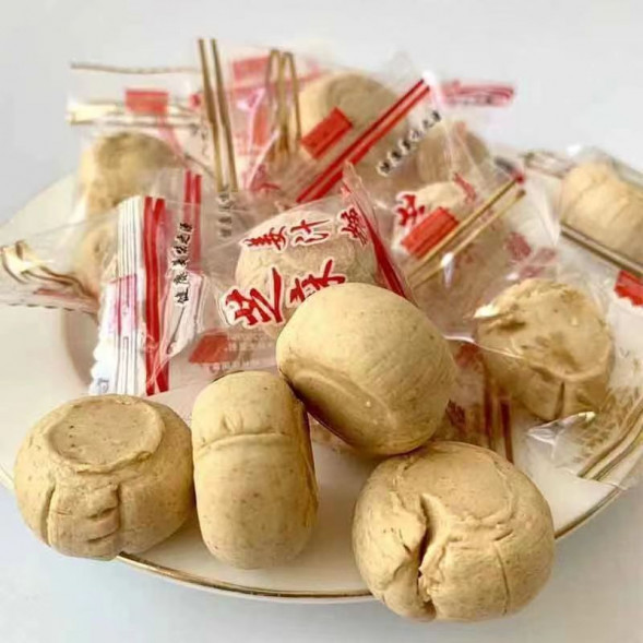 Китайские имбирные конфеты с тростниковым сахаром (Ginger Сandies Сane Sugar) 1 шт