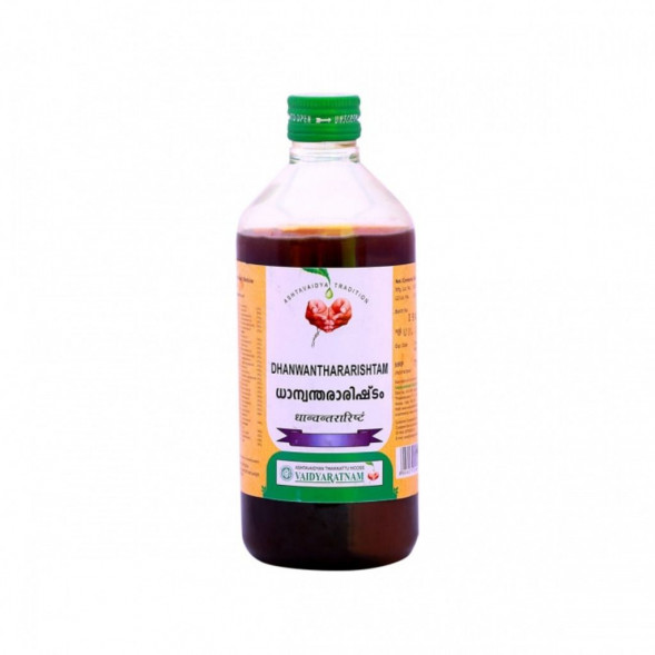 Дханвантарариштам от боли в спине и пояснице Вадьяратнам (Dhanwanthararishtam Vaidyaratnam) 450 мл