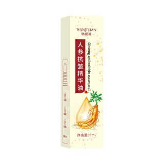 Масло женьшеня для лица против морщин (Ginseng Anti Wrinkle Essence Oil Hanjilian) 8 мл