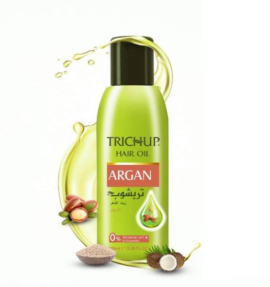 УЦЕНКА! Масло аргановое для волос Тричуп Васу СРОК ДО 12.2026 (Hair oil Argan Trichup Vasu) 100 мл