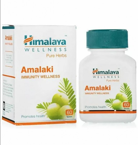 УЦЕНКА! Амалаки (амла) Хималая ПОМЯТА УПАКОВКА (Amlaki Himalaya) 60 таб