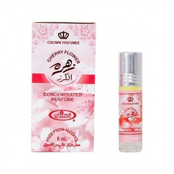 Масляные арабские духи Цветок Вишни Аль-Рехаб (Concentrated Perfume Cherry Flower Al-Rehab) 6мл