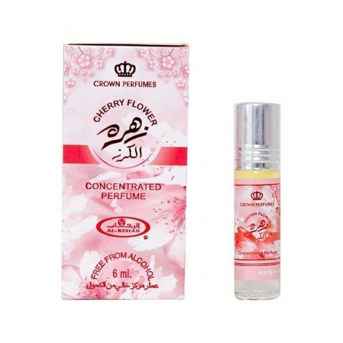 Масляные арабские духи Цветок Вишни Аль-Рехаб (Concentrated Perfume Cherry Flower Al-Rehab) 6мл