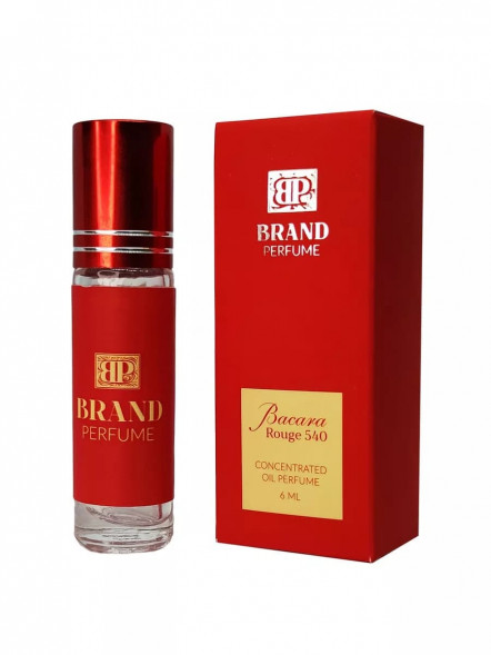 Масляные духи Бакара Руж 540 ролик Brand Perfume (Brand Perfume Bacara Rouge 540) 6 мл