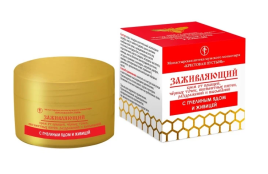 Крем заживляющий от прыщей, пигментных пятен с пчелиным ядом Монастырская аптека (Солох-Аул) 50 мл