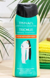 Шампунь против выпадения волос Тричуп Васу ОАЭ (Trichup Shampoo Hair Fall Control Vasu) 200 мл