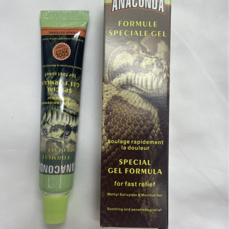 Гель от боли и воспалений мышц и суставов Анаконда (Fast Relief Pain Ointment Anaconda) 30 мл 