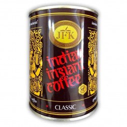 УЦЕНКА! Индийский растворимый кофе ПОМЯТА БАНКА (Indian Instant Coffee Classic JFK) 100 г 