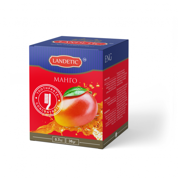 Зубная паста концентрат Манго (Landetic Mango Toothpaste Concentrate) 36 г