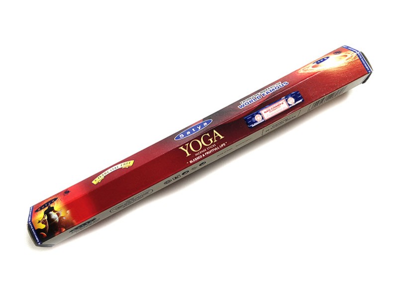 Благовония без угля Йога шестигранник Сатья (Yoga Charcoal free Satya) 20 шт