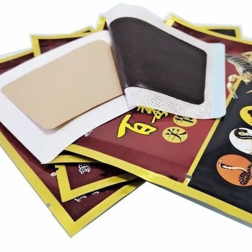 УЦЕНКА! Пластырь обезболивающий для суставов с ядом скорпиона СРОК ДО 01.2026 (Baidu Zhuifengjiu) 4 шт