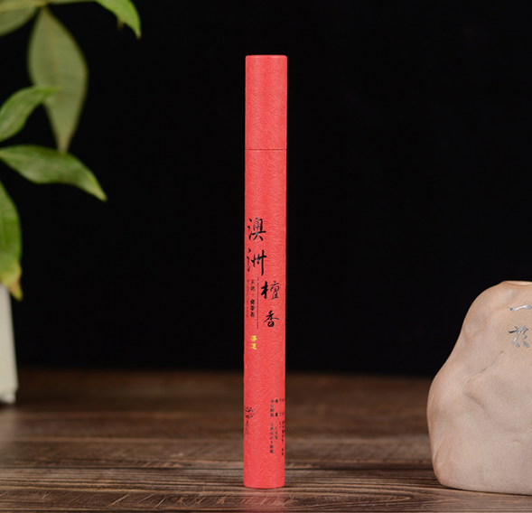 Китайские палочки благовония в тубе Сандаловое дерево (Chinese incense Sandalwood) 20 г (40 шт)