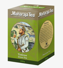 Чай зеленый индийский листовой Тингри Махараджа (Maharaja Green Tea TinGree) 200 г