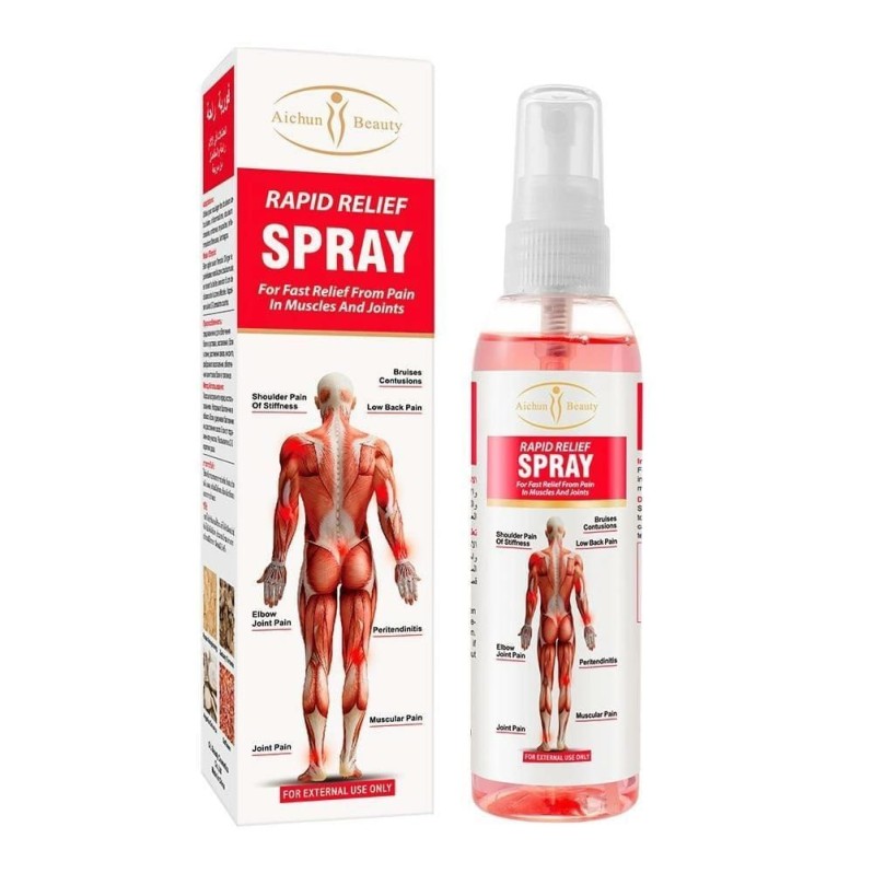 Спрей обезболивающий для суставов быстрый эффект (Rapid Relief Spray Aichun Beauty) 100 мл