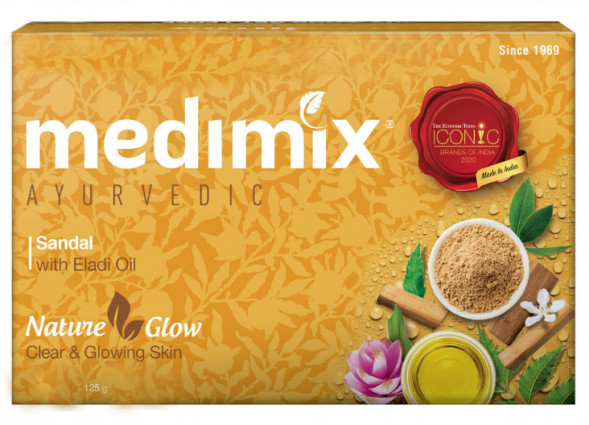 Мыло Медимикс Сандал и Элади маслом (Medimix Sandal soap with Eladi oil) 125 г