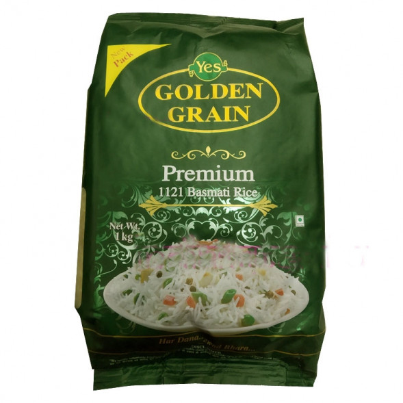 Рис Басмати НЕпропаренный Премиум (Golden Grain Premium Basmati) 1 кг