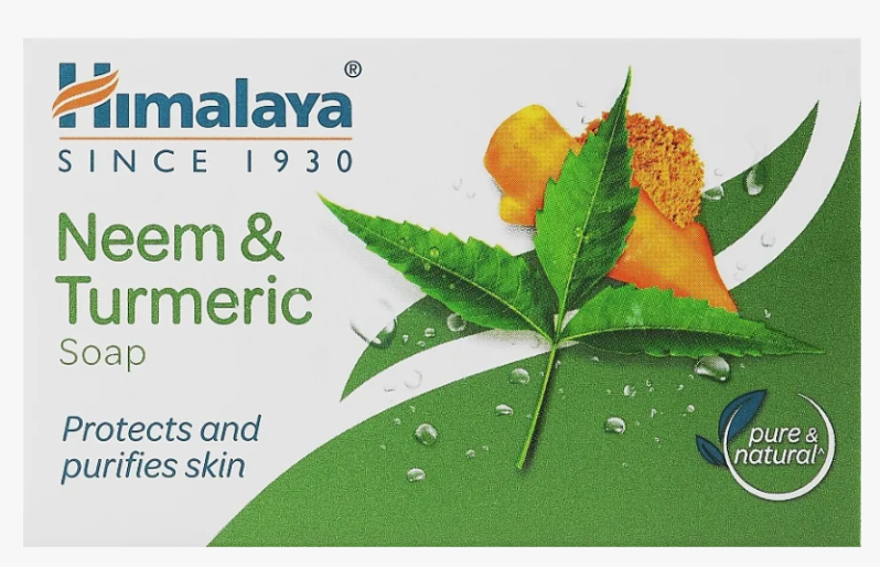 Мыло Ним и Куркума Хималая (Neem Turmeric Soap Himalaya) 125 г