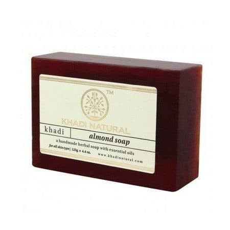 УЦЕНКА! Мыло Миндаль Кхади ПОМЯТО (Khadi Almond soap) 125 г