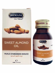 УЦЕНКА! Масло Сладкого Миндаля Хемани СРОК ДО 03.2027 (Sweet Almond oil Hemani) 30 мл