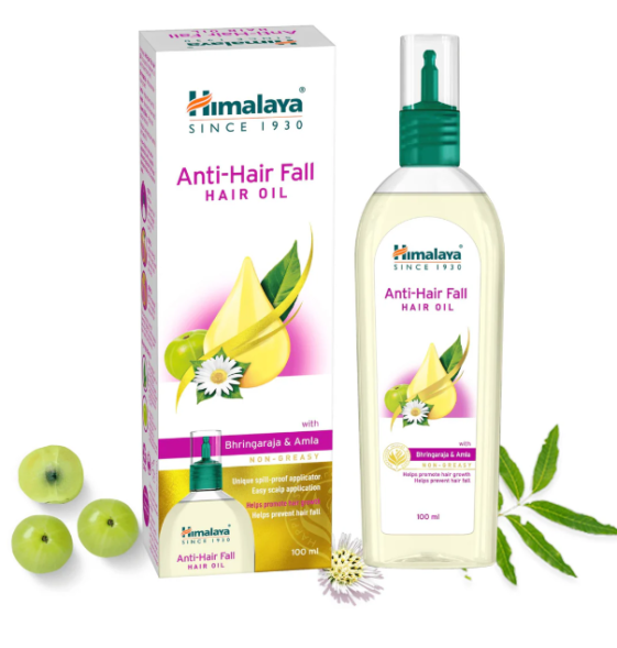 УЦЕНКА! Масло от выпадения волос Хималая СРОК ДО 04.2027 (Anti-Hair Fall Hair Oil Himalaya) 100 мл 