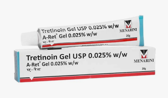 УЦЕНКА! Третиноин Гель 0,025% ПОМЯТА УПАКОВКА (Tretinoin Gel USP 0.025% Menarini) 20 г