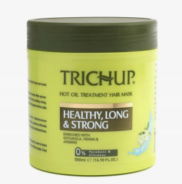 Маска для роста волос Здоровые, Длинные и Сильные Тричуп (Healthy, Long and Strong Hair Mask Trichup Vasu) 500 мл