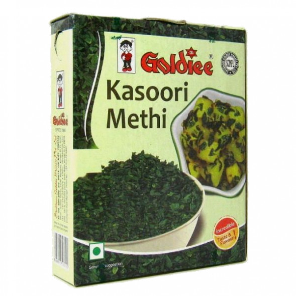 Фенугрек Пажитник листья Голди (Kasoori Methi Goldiee) 100 г