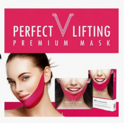Маска подтягивающая для шеи и лица (Perfect V lifting Premium plus Mask Yimeixi) 18 г х 5 шт