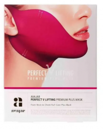 Маска подтягивающая для шеи и лица (Perfect V lifting Premium plus Mask Yimeixi) 18 г х 5 шт