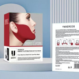 Маска подтягивающая для шеи и подбородка (Perfect V lifting Premium plus Mask Yimeixi) 18 г х 5 шт