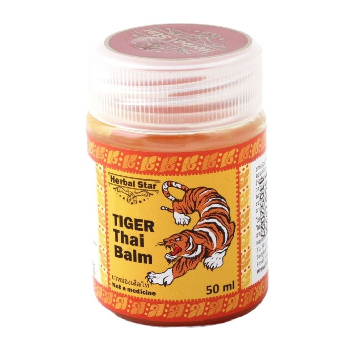 Бальзам Тигровый Тайский Хербал Стар (Tiger Thai Balm Herbal Star Thailand) 50 мл
