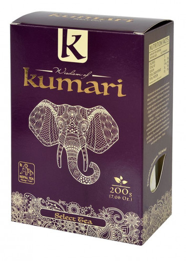 Чай непальский черный байховый среднелистовой Отборный Кумари (Wisdom of Kumari Select Tea) 200 г — 