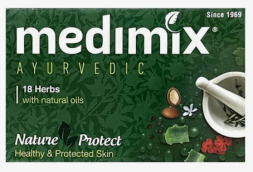 Мыло травяное Медимикс (Medimix Ayurvedic 18-Herbs soap Fast Acting Ayurveda Classic) 75 г